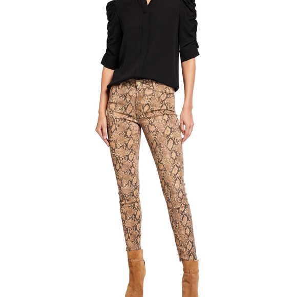 Just Arrived! Zara snake skinny jeans. - Picture 3 of 7